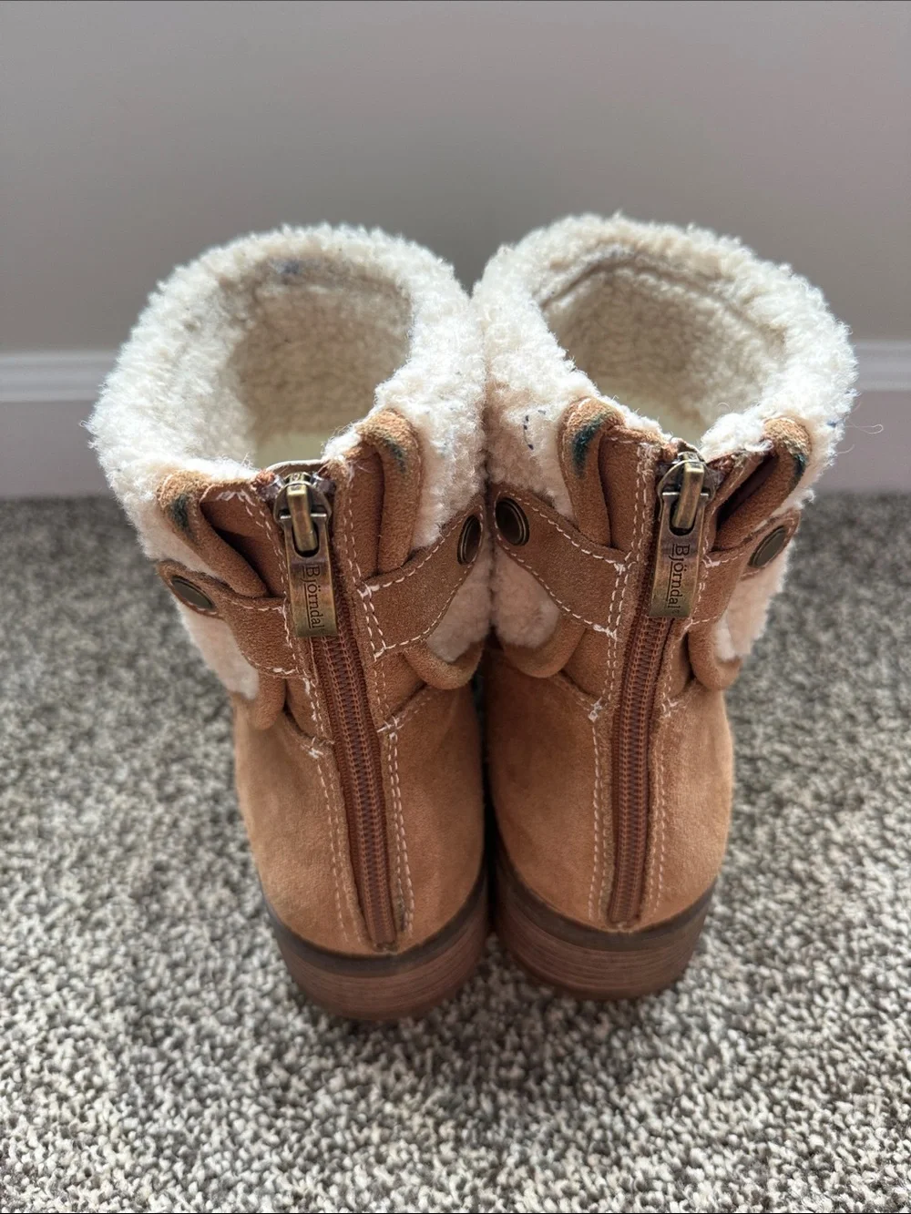 Bjorndal Linda Fold-Over Ankle Boots | W 9.5